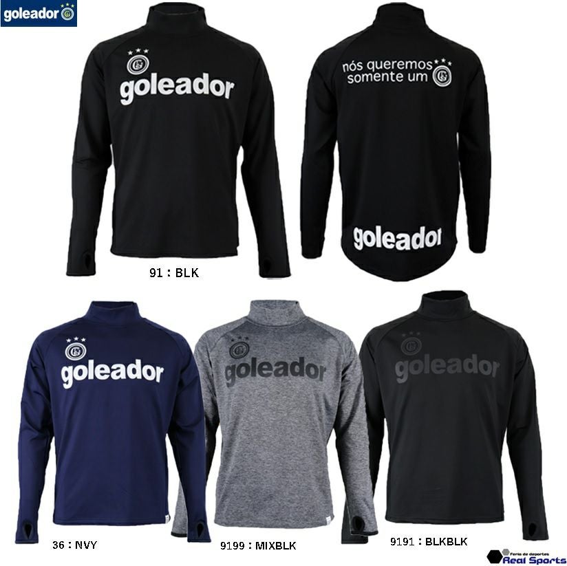 新品　goleador 裏メッシュピステ(パーカー付き)ブラック S 匿名 goleador | ゴレアドール | 【公式】レアルスポーツ オンラインショップ