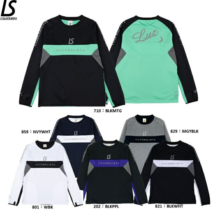 LUZeSOMBRA ルースイソンブラ】23FW SINGLE FACE JERSEY HALFZIP TOP