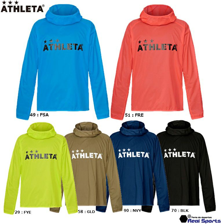 ATHLETA アスレタ】24AW グリッド起毛パディングTRジャケット 04162