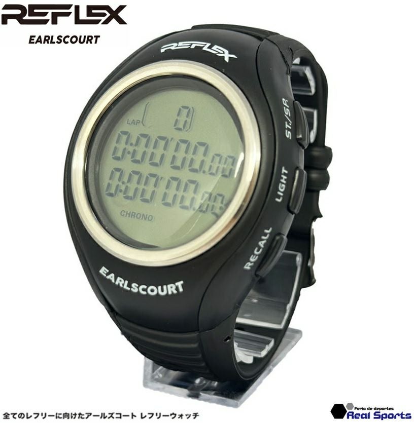 Earls Court アールズコート】レフリーウォッチ REFLEX EC-R008-BK