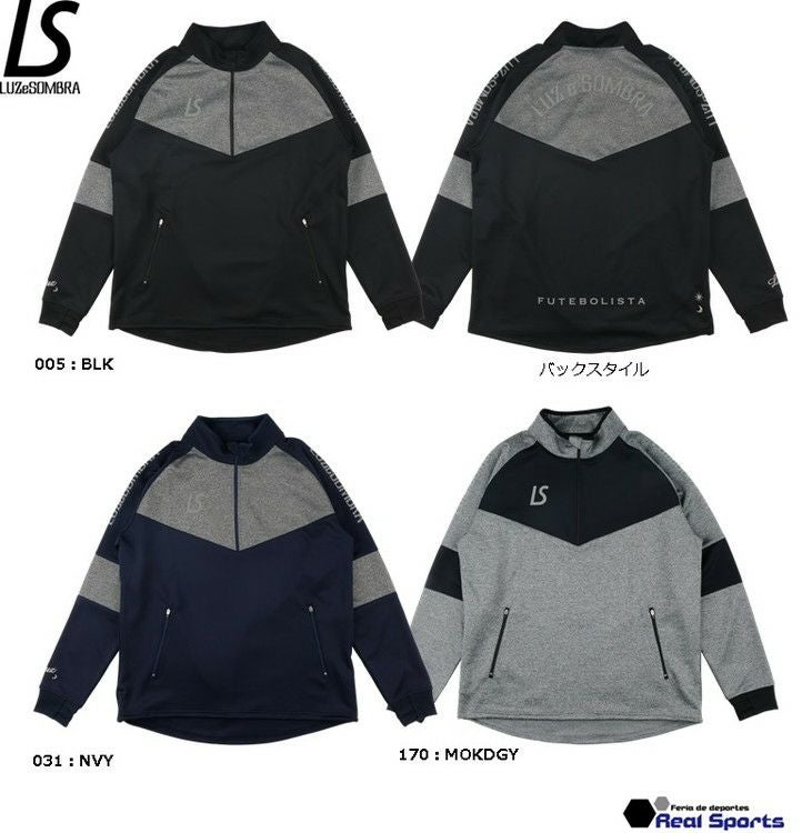 LUZeSOMBRA ルースイソンブラ】24FW LS FLEECE HALFZIP TOP L1242150