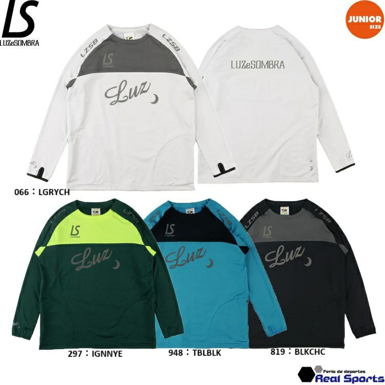 LUZeSOMBRA ルースイソンブラ】LS 2WAY SIDEZIP CREW TOP L2232053