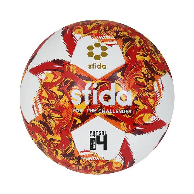 【限定品】EDWIN ×SFIDAコラボ　限定デニム フットサルボール sfida スフィーダ フットサルボール3号 INFINITO RIMBA JR ホワイトx