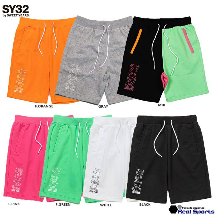 SY32 by SWEET YEARS】24SS BASIC SWEAT SHORT PANTS (COL.VARIATION