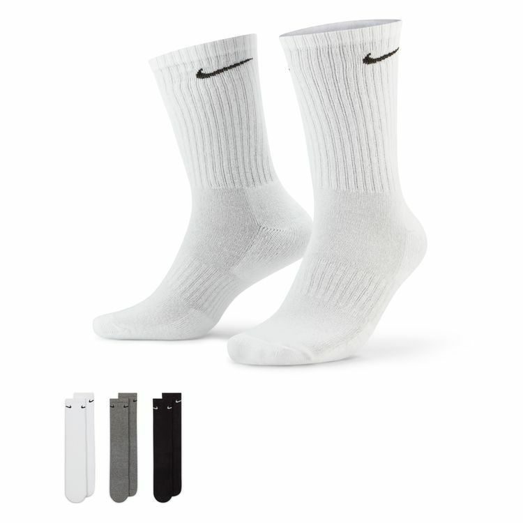 【新品未使用】靴下付き　UNPRE ARS LOW 3 グレー　27cm NIKE ナイキ】3P Eクッション クルー ソックス マルチカラー SX7664
