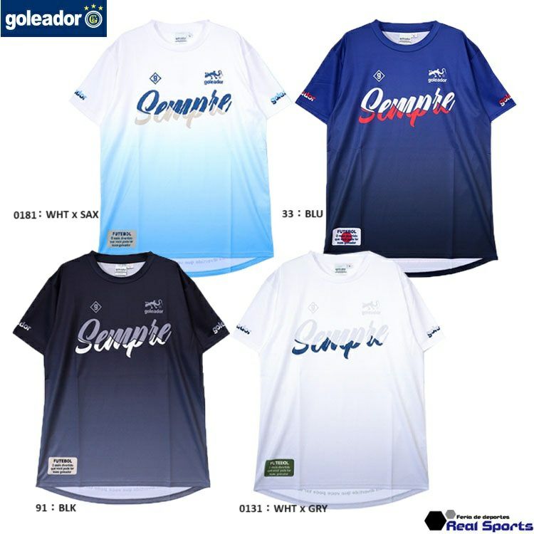 goleador ゴレアドール】24AW センプレ グラデーションプリント