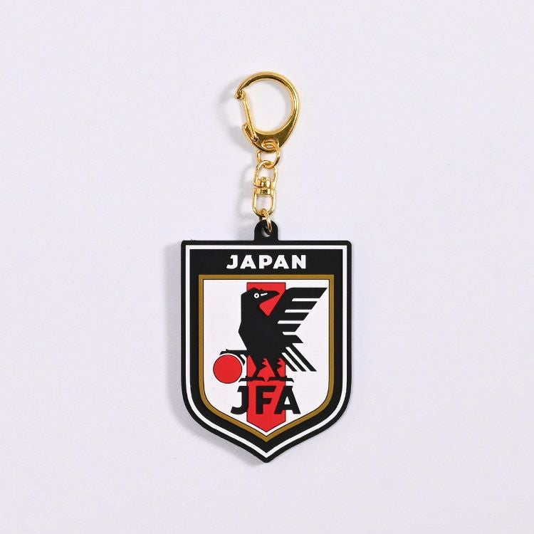 終わりのセラフ　スペシャル缶キーホルダー　JF2020 非売品 オフィシャル ライセンスグッズ】JFA エンブレムラバーキーホルダー