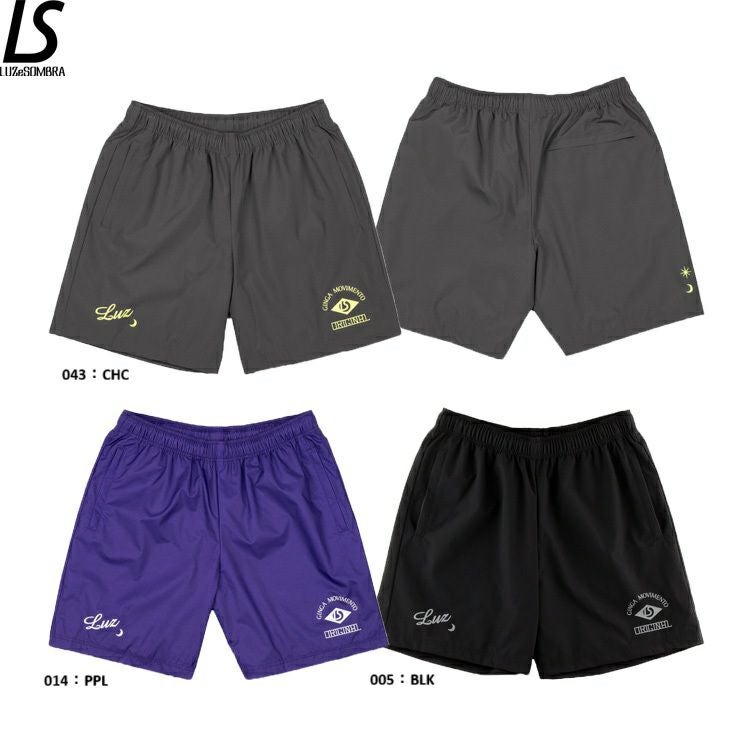 LUZeSOMBRA ルースイソンブラ 25FW STRETCH TAFTA BAGGY SHORT PANTS