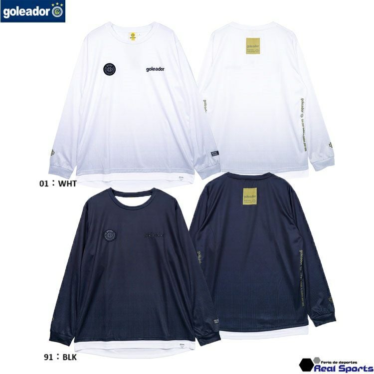 goleador ゴレアドール】24AW 昇華グレンチェックグラデLSシャツ GD