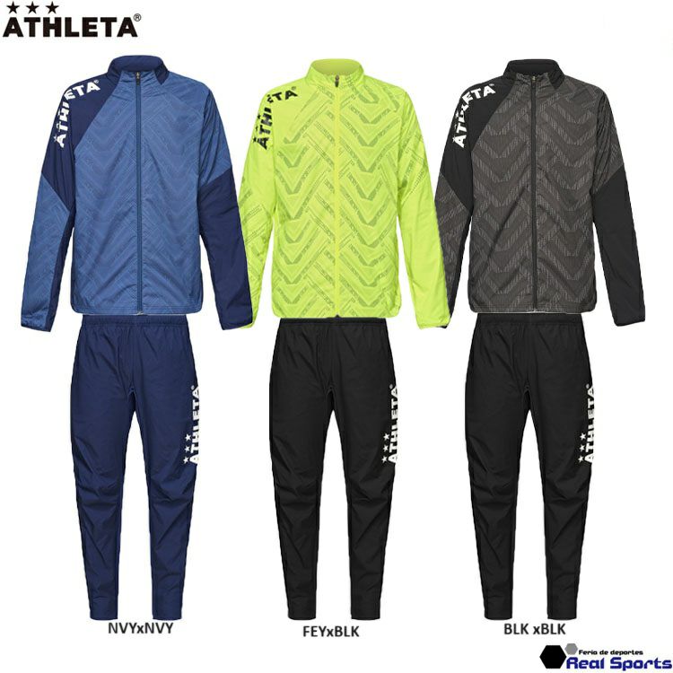 ATHLETA アスレタ】24AW グリッド起毛パディングTRジャケット 04162
