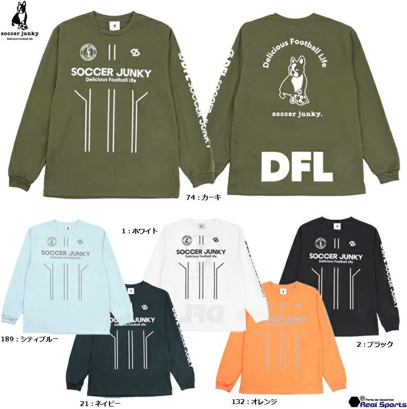 soccer junky サッカージャンキー 24AW GOATGOAT+9 ロングスリーブ
