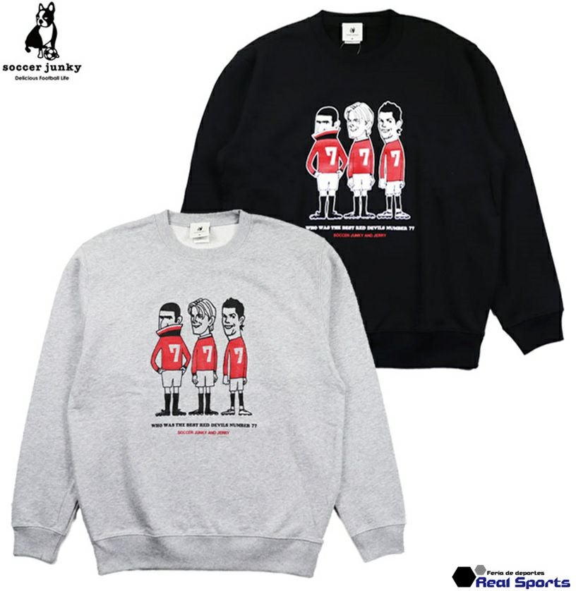soccer junky サッカージャンキー】24AW 777 クルースウェット JERRY