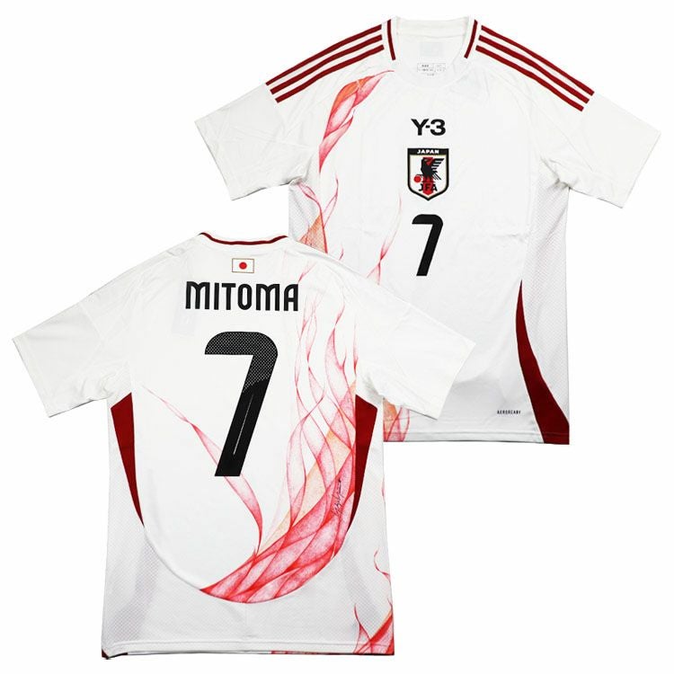 adidas アディダス】＃7 三笘薫 サッカー 日本代表 2024 アウェイ