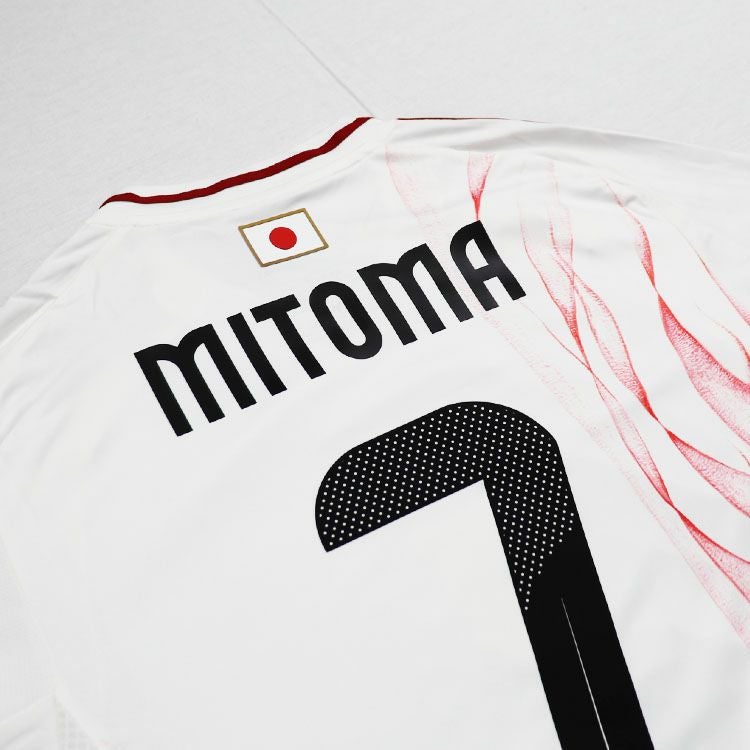 adidas アディダス】＃7 三笘薫 サッカー 日本代表 2024 アウェイ