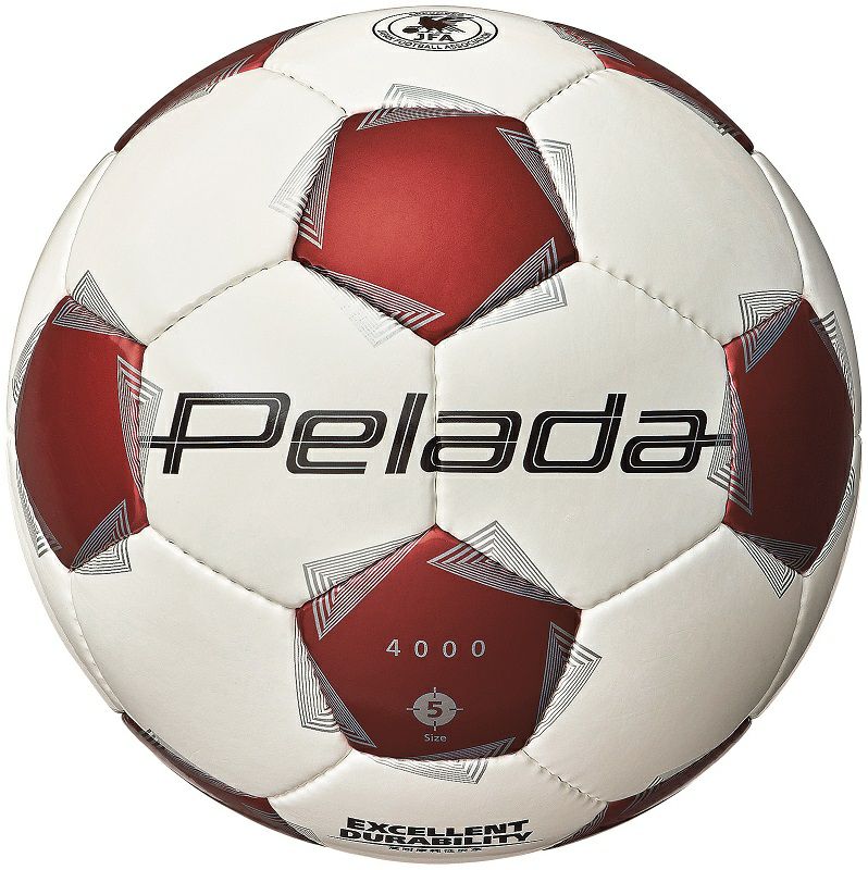 molten モルテン サッカーボール 5号球 ペレーダ4000 白x青 F5K4000