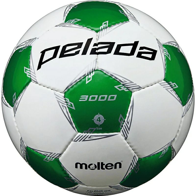molten モルテン サッカーボール 4号球 ペレーダ3000 白x緑 F4L3000
