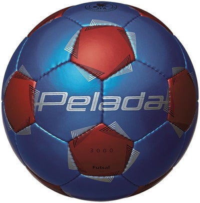 molten モルテン フットサルボール 4号球 ペレーダ3000 青x赤 F9K3000 