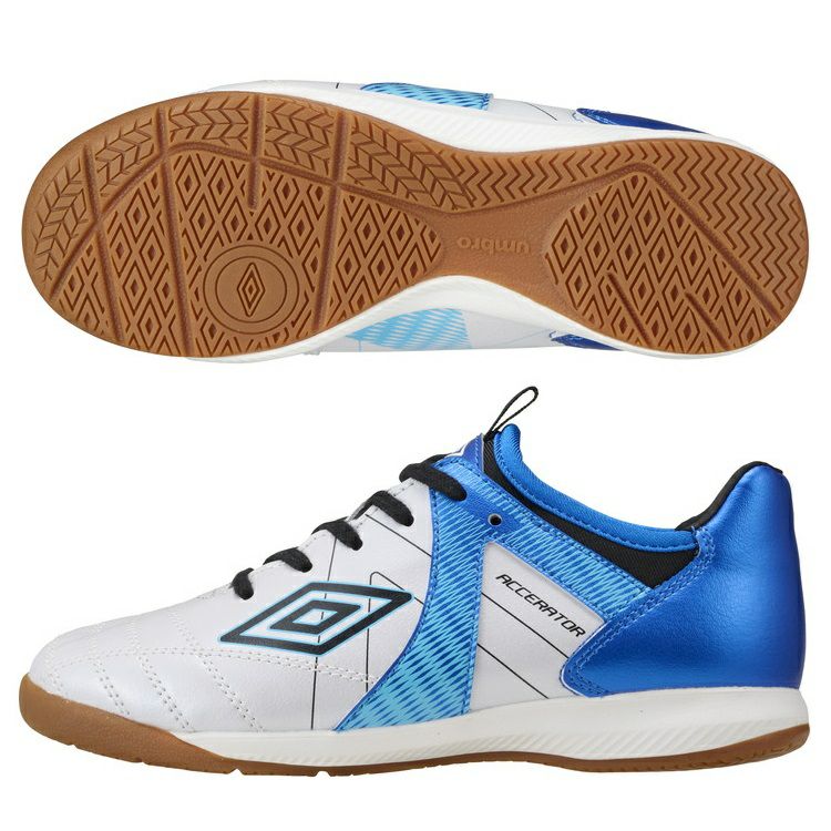 東福岡サッカー アンダーセット 公式ユニ用 macro UMBRO アンブロ アクセレイター TR JR WIDE IN WHBL UF5SFCF1J 特価