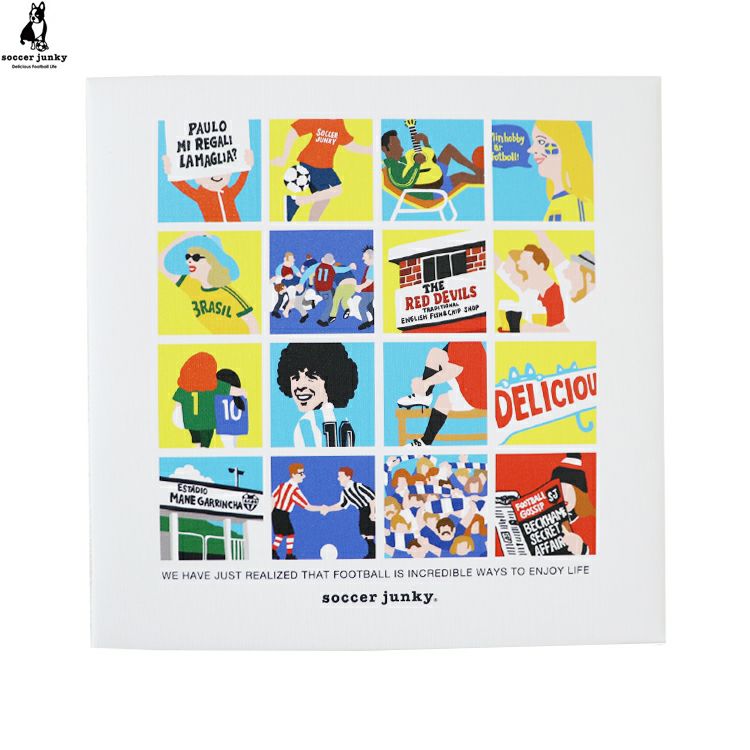 soccer junky サッカージャンキー FREE KICKER アートパネル JERRY