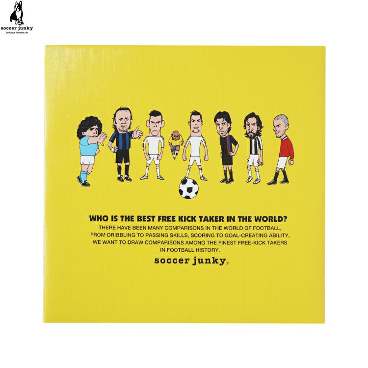 soccer junky サッカージャンキー FREE KICKER アートパネル JERRY