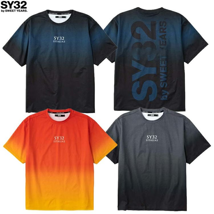 SY32 by SWEET YEARS ｴｽﾜｲｻｰﾃｨﾄｩｰ ﾊﾞｲ ｽｳｨｰﾄｲﾔｰｽﾞ GRADATION BIG LOGO