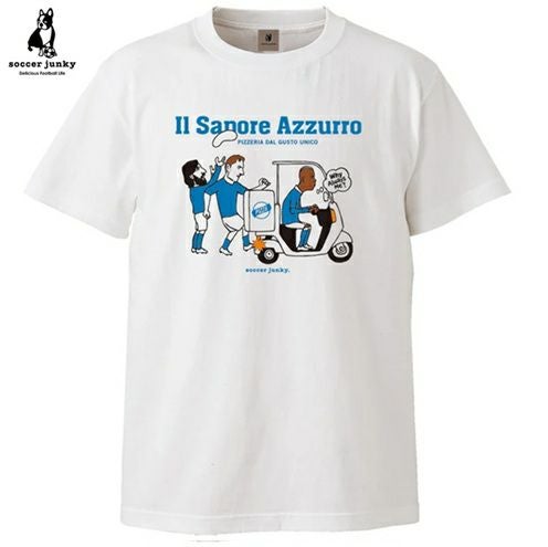 soccer junky サッカージャンキー IL Sanore Azzurro 半袖TEE sj25f21