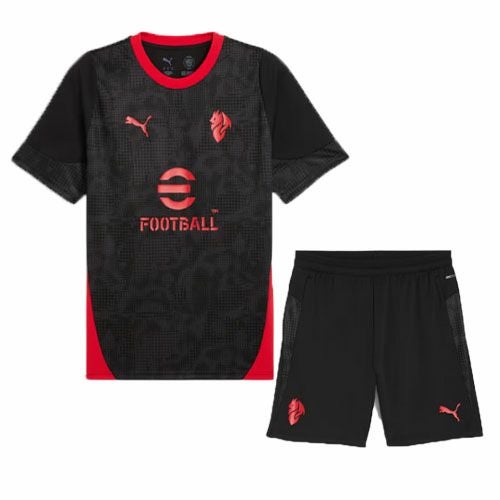 PUMA プーマ キッズ 25/26 ACミラン トレーニングシャツ & ショーツ
