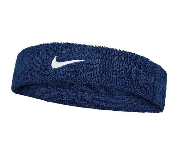 NIKE ナイキ スウッシュ クラシック ヘッドバンド アクエリアスブルー