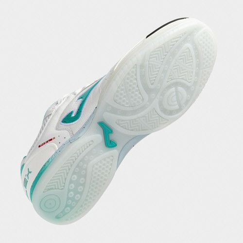 JOMA ホマ TOP FLEX INDOOR ホワイト/ターコイズ 25AW topw2502in