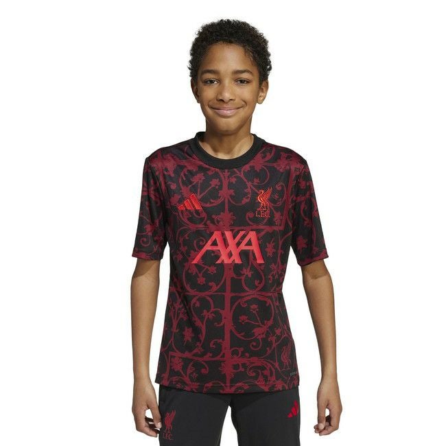 adidas アディダス キッズ 25/26 LFC リバプールFC プレマッチシャツ