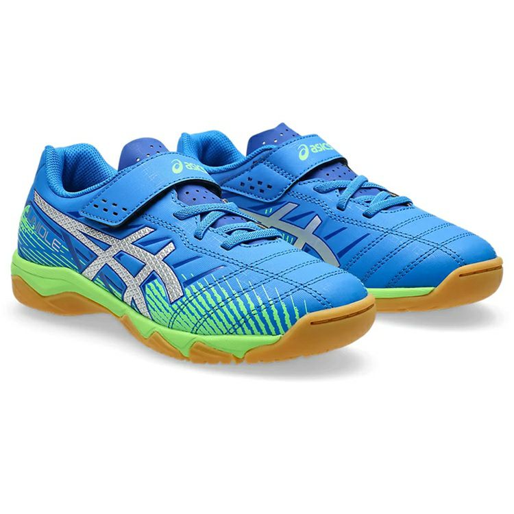 asics アシックス JUNIOLE 7 TF ELECTRIC BLUE/PURE SILVER 1104A056