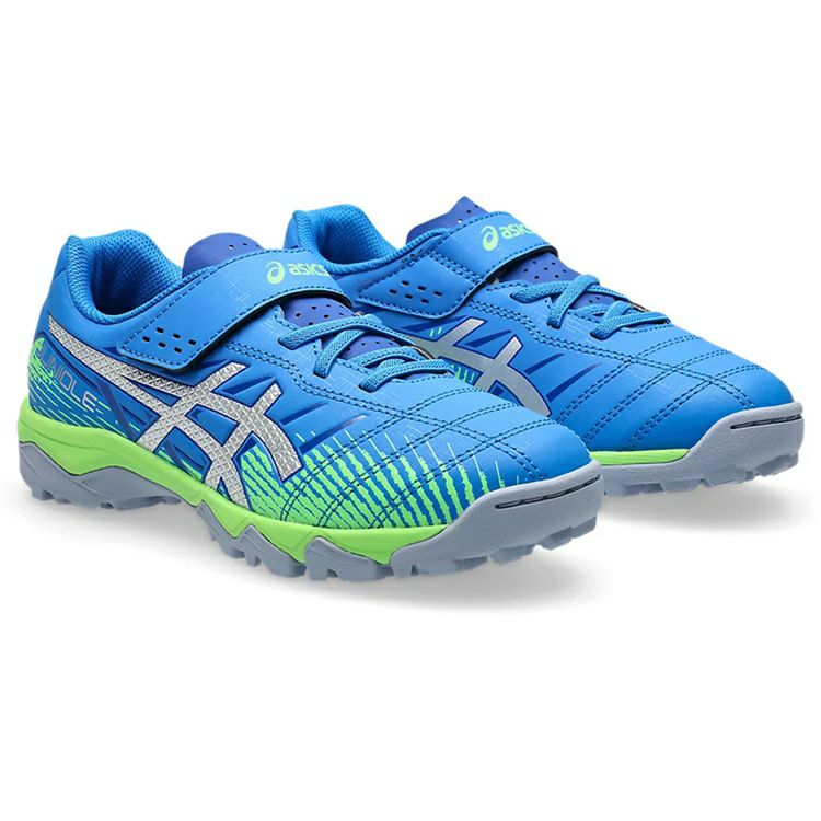 asics アシックス JUNIOLE 7 IN ELECTRIC BLUE/PURE SILVER 1104A055