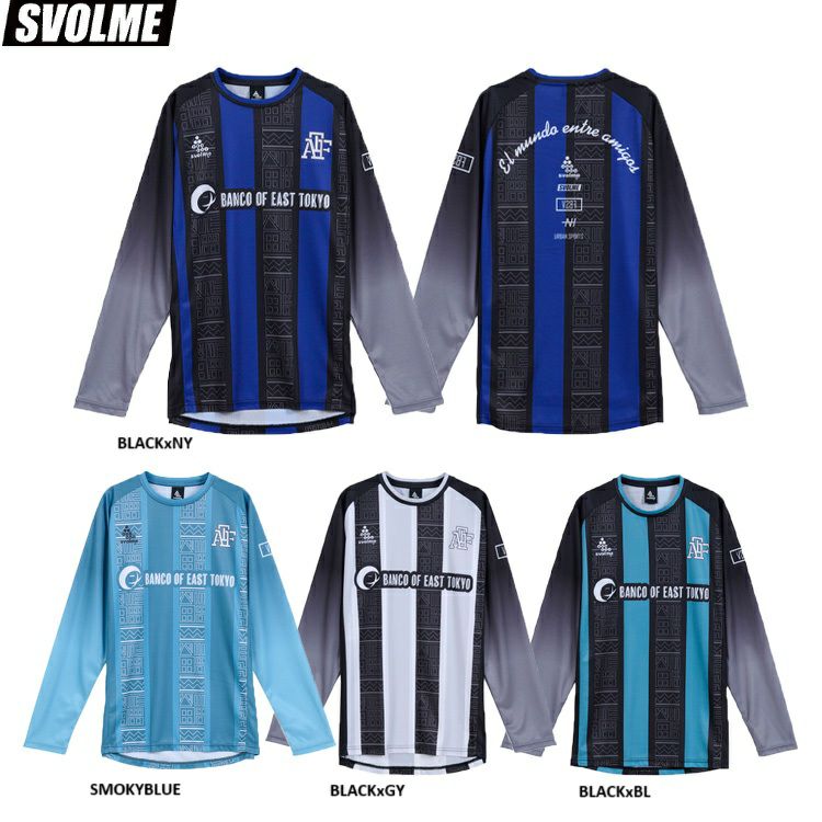 SVOLME スボルメ FBロングTRトップSDG 25AW 1253-45200 長袖 サッカー