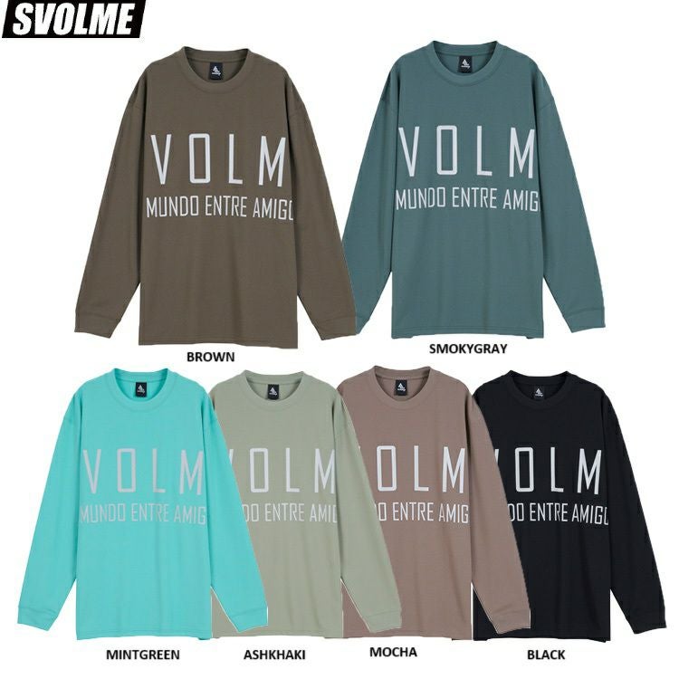 SVOLME スボルメ URBSビッグロゴロングプラTSDG SDG 25AW 1253-46400