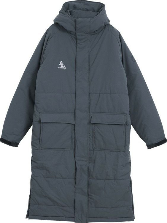 svolme 発熱中綿ベンチコート 新作25AW(1253-47404)グレー SVOLME スボルメ 発熱中綿ベンチコート 25AW 1253-47404 | 【公式