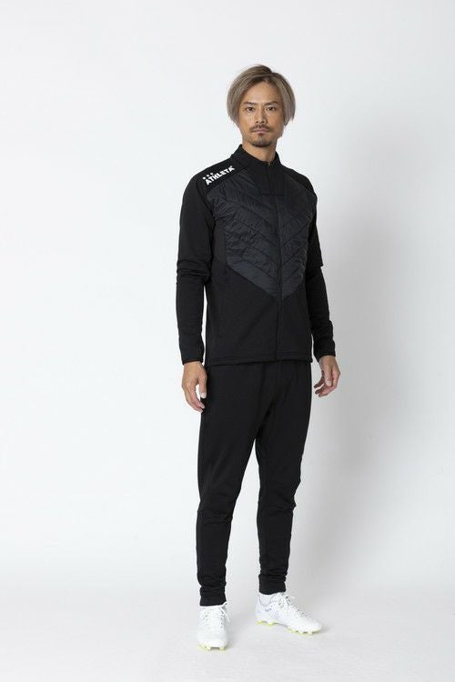 ATHLETA アスレタ グリッド起毛パディングTRジャケット 25AW 04175