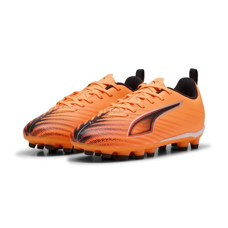 PUMA プーマ ウルトラ 5 プレイ HG/AG+MID Jr[HOT PURSUIT PACK] 25AW