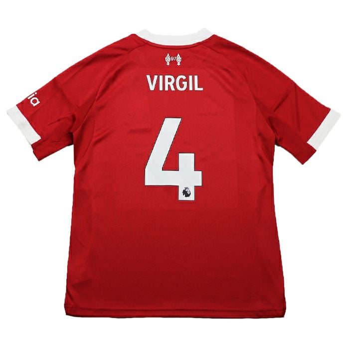 adidas アディダス キッズ ＃4 フィルジル・ファンダイク 25/26 LFC