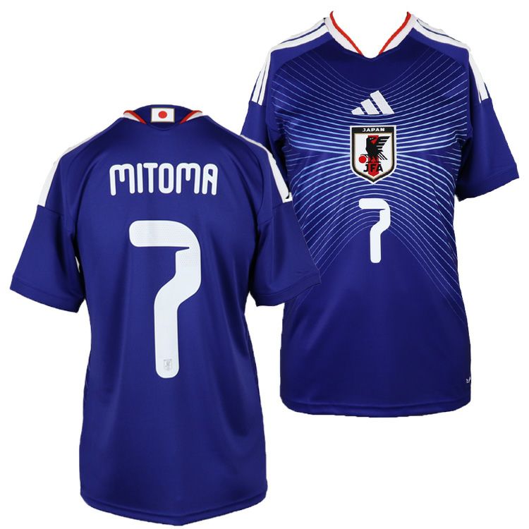 adidas アディダス】＃7 三苫薫 サッカー 日本代表 2024 ホーム