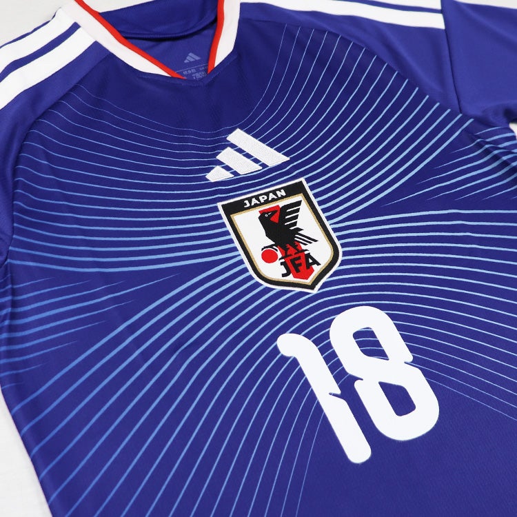 キッズ ＃18 上田綺世 アディダス サッカー日本代表 2026 ホーム