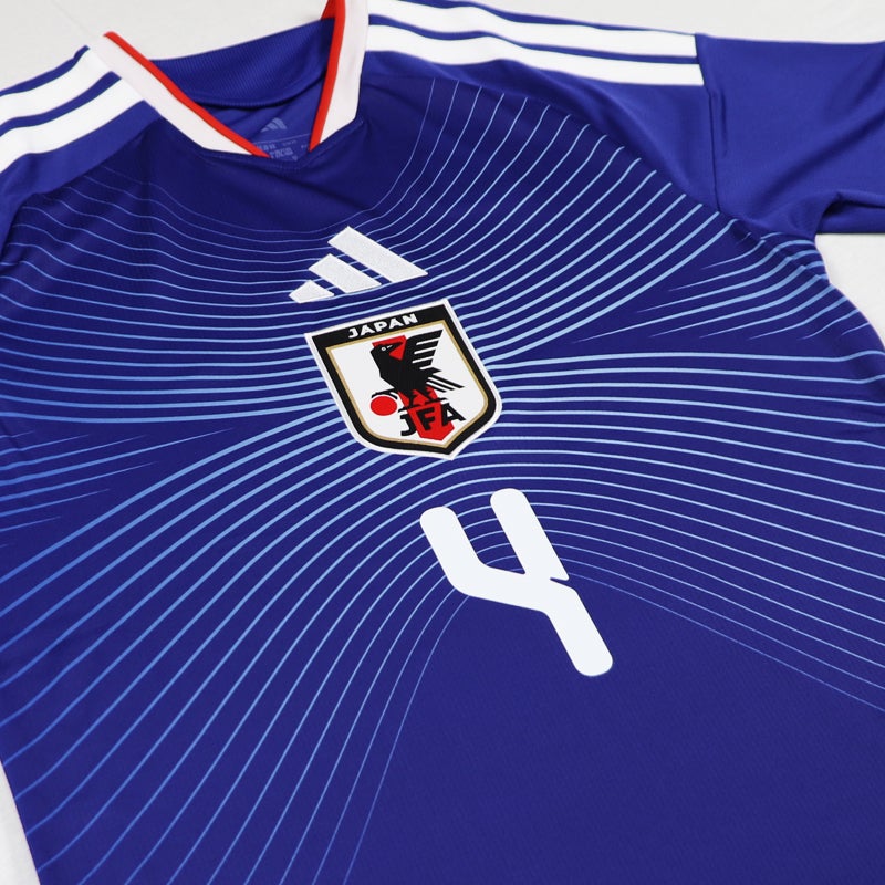 キッズ ＃4 板倉滉 アディダス サッカー日本代表 2026 ホーム レプリカ