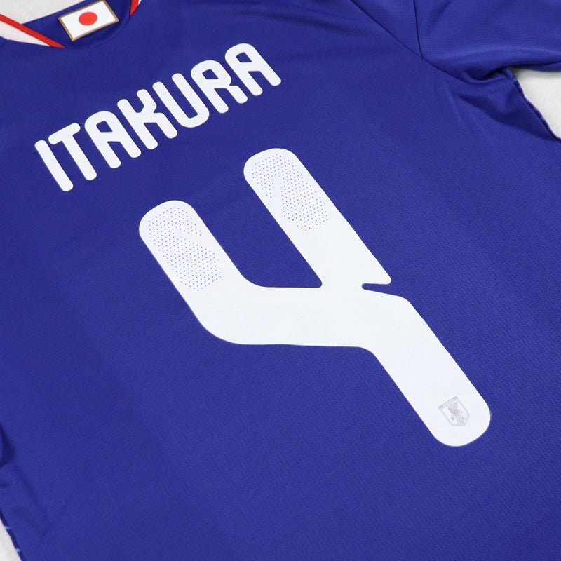 キッズ ＃4 板倉滉 アディダス サッカー日本代表 2026 ホーム レプリカ