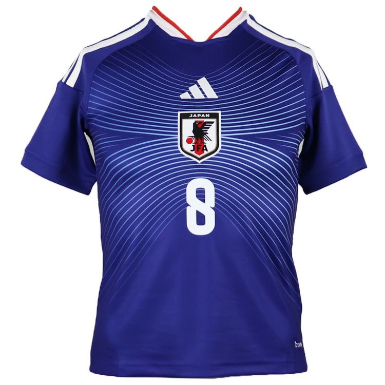 キッズ ＃8 南野拓実 アディダス サッカー日本代表 2026 ホーム