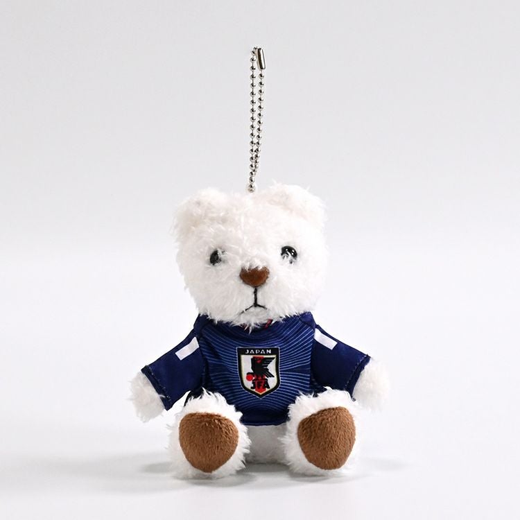 オフィシャル ライセンスグッズ】JFA ユニフォームベアキーホルダー