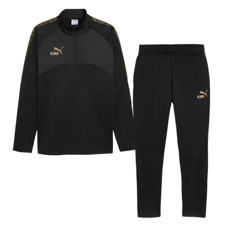 PUMA プーマ INDIVILIGA 1/4ZIP TRトップ TRパンツ 26SS 660984-01