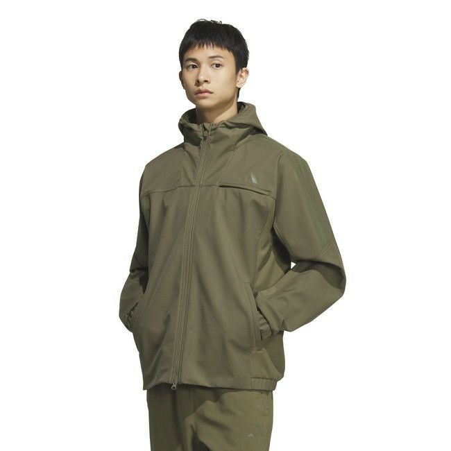 adidas アディダス M MH 撥水ウィンドジャケット ブラック 25FW tc478