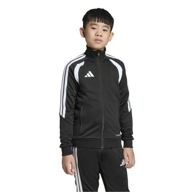 サ*年様 adidas JFA トレーニングジャケット 黒　サイズL adidas アディダス キッズ TIRO26 リーグ トレーニングジャケット