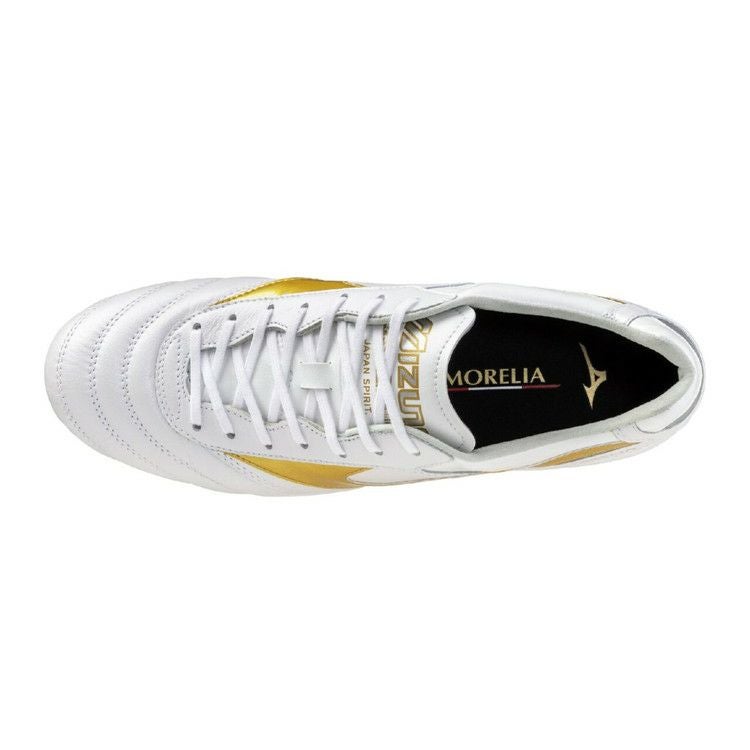 MIZUNO ミズノ モレリア II JAPAN スーパーホワイトパール×ゴールド