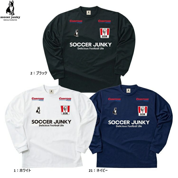 soccer junky サッカージャンキー L/S DRYTEE CHICKEN MANCHESTER＆CO