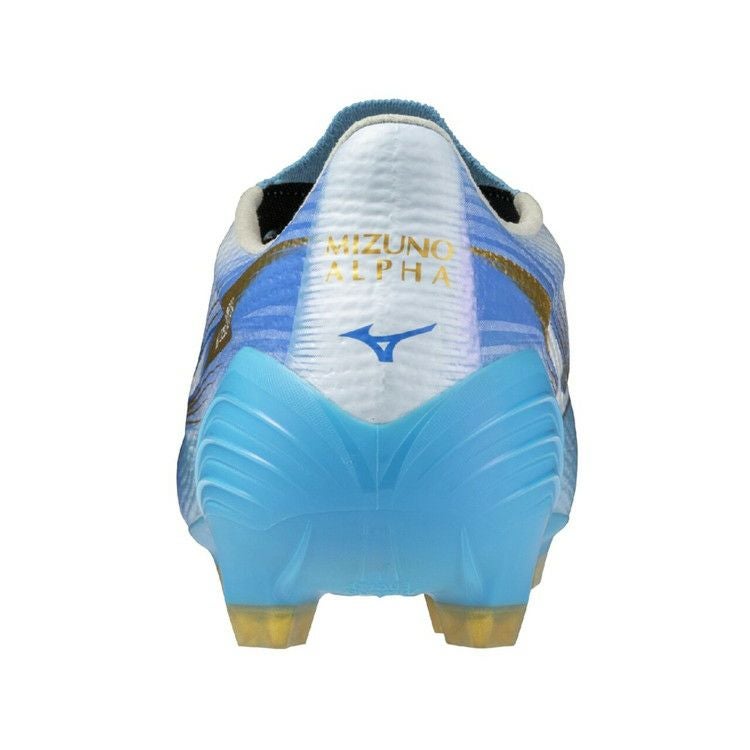 ミズノアルファ 3 JAPAN ユニティスカイブルー×ホワイト　サッカースパイク MIZUNO ミズノ ミズノアルファ 3 JAPAN ユニティスカイブルー×ホワイト